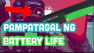Paano mapatagal ang battery ng iPhone or any iOS devices? Watch! Tips & Tricks for your battery..