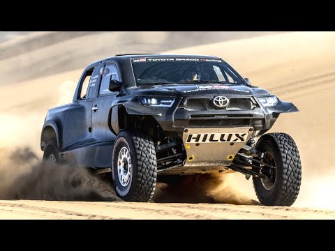 All-new Toyota Gazoo GR DKR Hilux T1+ for Dakar 2022 | Announce Four-Car Team