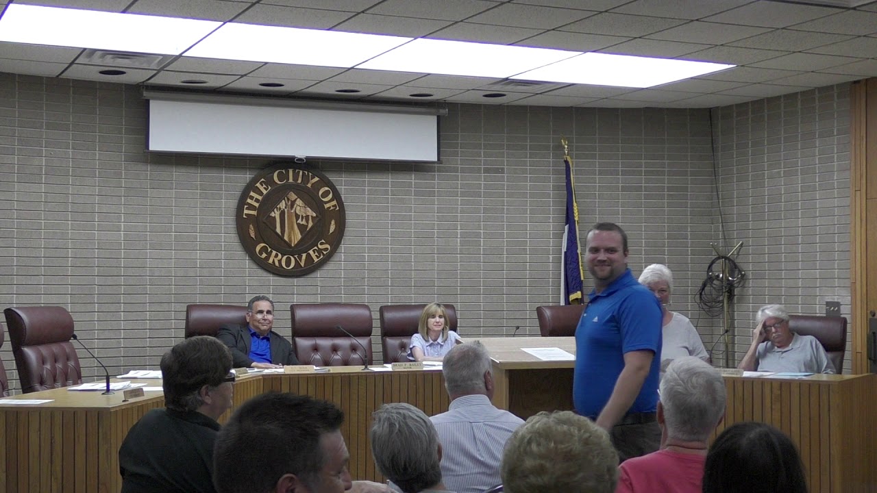 Groves City Council Cancelled June 10, 2019 YouTube
