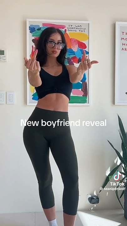 Sssniperwolf boyfriend reveal! #sssniperwolf #tiktok #boyfriend #relationship #gamer