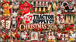 🎄 TRACTOR SUPPLY CHRISTMAS 2026 FIRST LOOK! 🎅 Vintage Holiday Finds, New Arrivals & Christmas Magic!