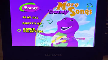 More Barney songs 2009 HVN dvd menu Walkthrough