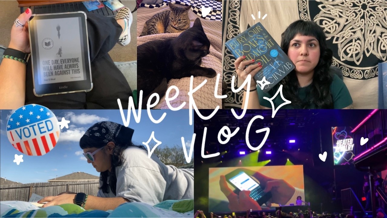 reading library holds, trying to positive, & heated rivalry rave !!