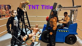 STING VS REIGNS VS MOX VS DARBY VS ORTON Fatal 5-Way for TNT Title WTE WRESTLEMANIA 1