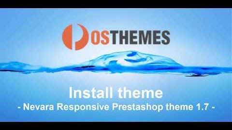 How to install Nevara Responsive Prestashop theme