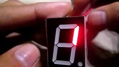 Tutorial Arduino Dasar : Rangkaian Seven Segment Common Katoda dan Anoda