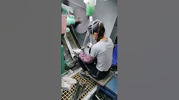 Metal Rod Surface Polishing Process #Tools #Machinery #Craftsmanship