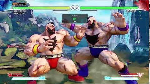 SFV Zangief Anti V-Reversal OS