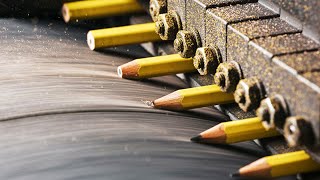 ✏️Pencils MANUFACTURING Process - How Pens are Made - InSide Faber Castell FACTORY