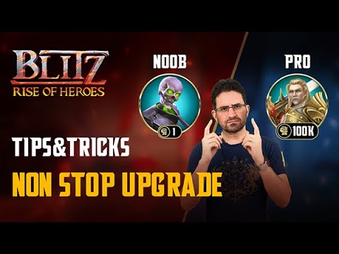#1 Three Secrets to Upgrading Your Heroes | Tips & Tricks | BlitZ: Rise of Heroes