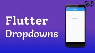 Flutter Dropdown And Multiple Dropdown In Hindi By Desi Programmer