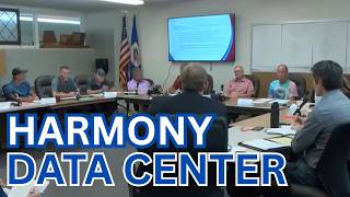 Harmony residents pack meeting over proposed data center restrictions
