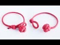 How to Make a Single Strand Monkey's Fist Paracord Bracelet Tutorial