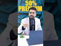 Insurance Premium Return by Exercising #healthinsurance #finance #sharemarket