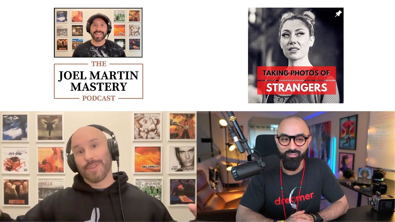 Darius Bashar on the viral success of Taking Photos of Strangers | Joel Martin Mastery Podcast