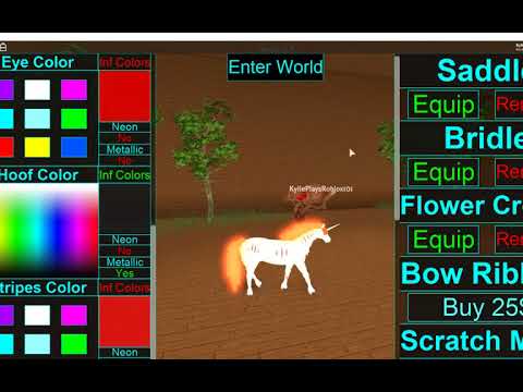 How To Make Rapidash On Horse World Roblox Youtube - roblox horse world unicorn gamepass roblox free no sign in