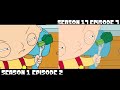 Family Guy scene comparisons (BETTER SYNC)