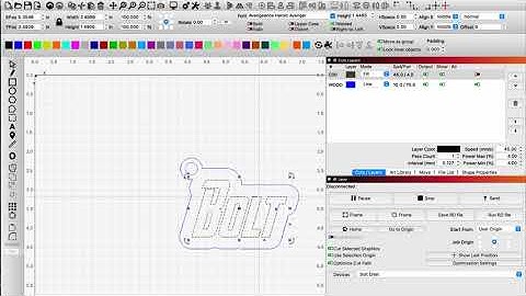 Thunder Laser Bolt: Your first Cut, Score and Engraving in Lightburn
