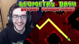 Trusta&#39;s Geometry Dash Demon Progression (GDDP)!