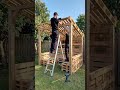 DIY Pallet Garden Lounge