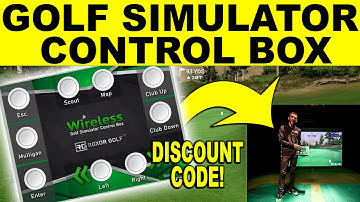 Golf Simulator Control Box Review for TGC 2019, OptiShot, E6 & More (DISCOUNT CODE)