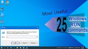 Top 25 Must-Know Windows RUN Commands! 💻 (Boost Your Productivity Instantly!)