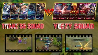Anz Sg Vs Yeezy Perfect Zxuan Maniac Kills - Mobile Legends Top Squad