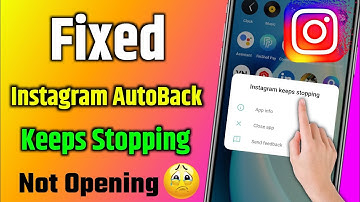 How To solve instagram keeps stopping problem | Instagram keeps stopping problem kaise thik kare