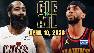 Cleveland Cavaliers vs Atlanta Hawks Full Game Highlights – April 10, 2026 | NBA Season
