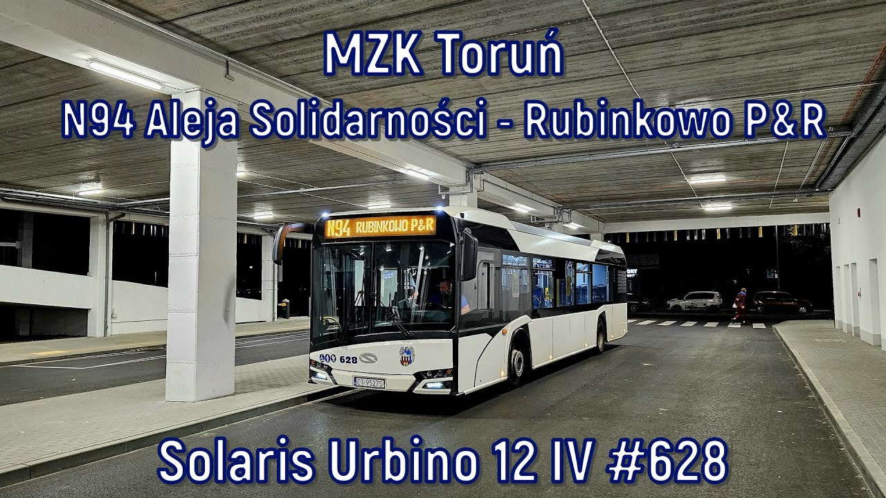 MZK Toruń - linia N94, Solaris Urbino 12 IV #628