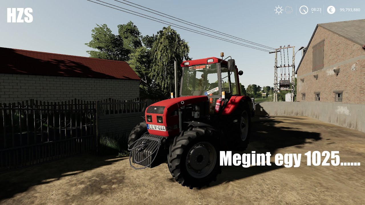 Megint egy 1025......FS 19 Belarus 1025.3 Dabrowka LINK A LEÍRÁSBAN!!!