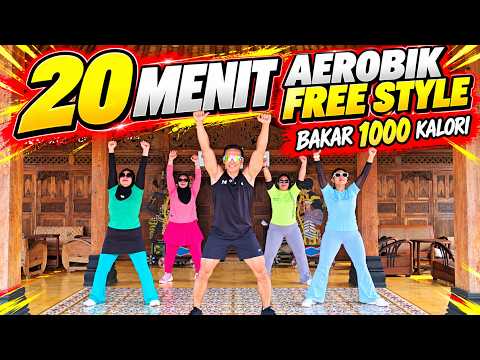 20 MINUTE FREESTYLE AEROBICS EASIER MOVES 1000 CALORIES GONE