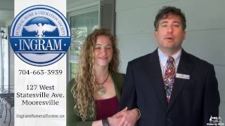 Why pay twice as much for funeral services?  Choose Ingram Funeral Home in Mooresville!