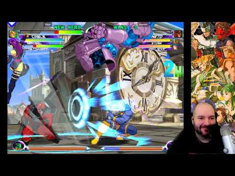 MvC2 (Fightcade): Jmcrofts vs Romneto FT5 [God Tier] .:3.19.22:.