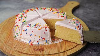 3 Min. Birthday Cake in Microwave | Instant Vanilla Birthday Cake Recipe | Yummy screenshot 3