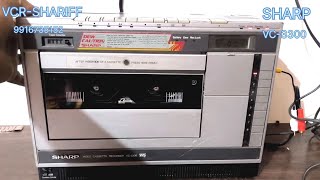 #SHARP VC-3300 ANTIQUE VCR SOLD OUT
