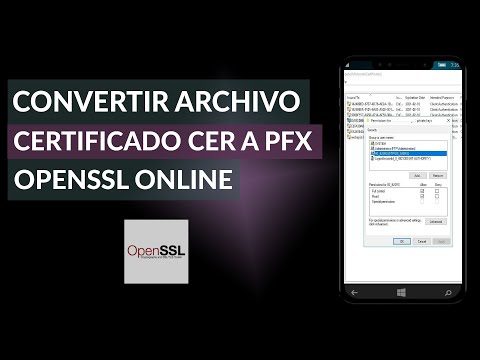 Cómo Convertir un Archivo Certificado CER a PFX Openssl Online