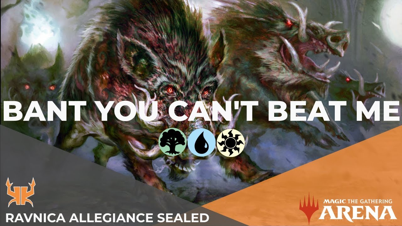 Bant You Can T Beat Me 7 Win Ravnica Allegiance Early Access Sealed Mtg Arena Youtube