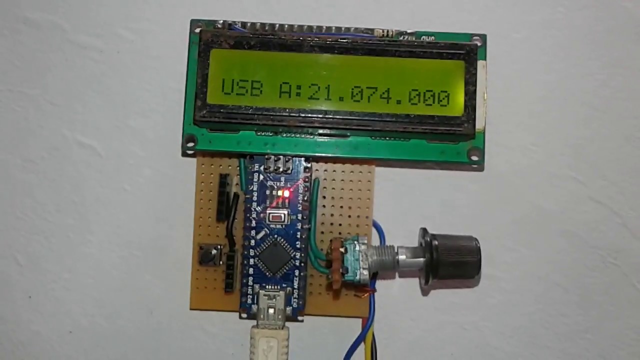 Homebrew uBITX rx test on 15m - 21.074MHz FT8