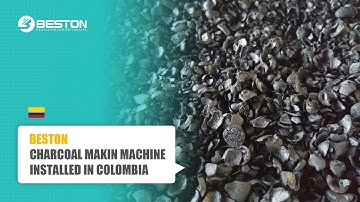 BST-10 Biochar Production Equipment Installed in Colombia to Carbonize Shells in 2023