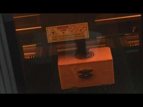 Snapmaker 2 0   Laser Engraving a wooden box with an A250