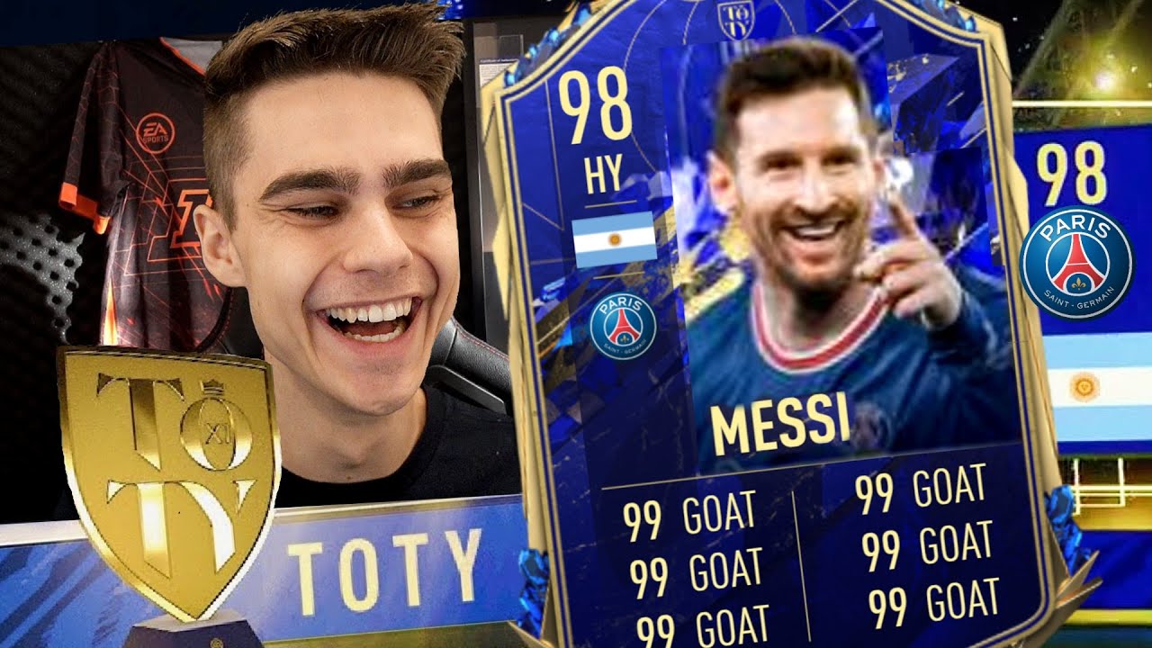 MESSI TOTY ÄR ÄNTLIGEN HÄR!!! - FIFA 22 SVENSKA