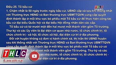 Phổ biến Luật Bầu cử đại biểu Quốc hội và đại biểu HĐND các cấp tiếng Dao (7/3/2021) | THLC