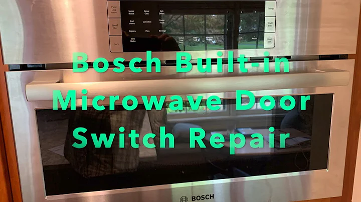 Bosch Built-In Wall Oven Microwave Oven Door Switc...