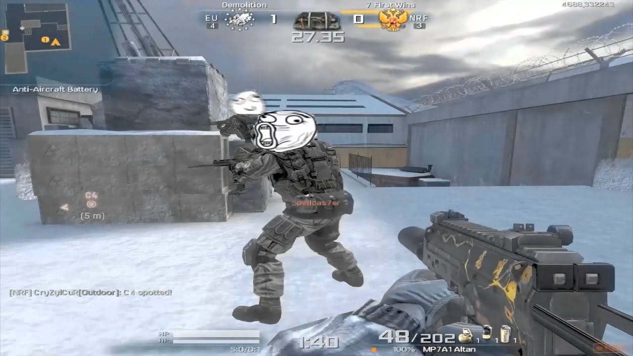 AVA - Sickest Ninja Defuse Ever - 1vs4 [1080p]