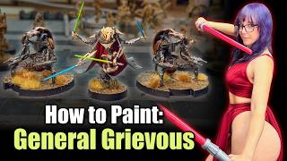 How To Paint General Grievous & Destroyer Droids From Star Wars Legion