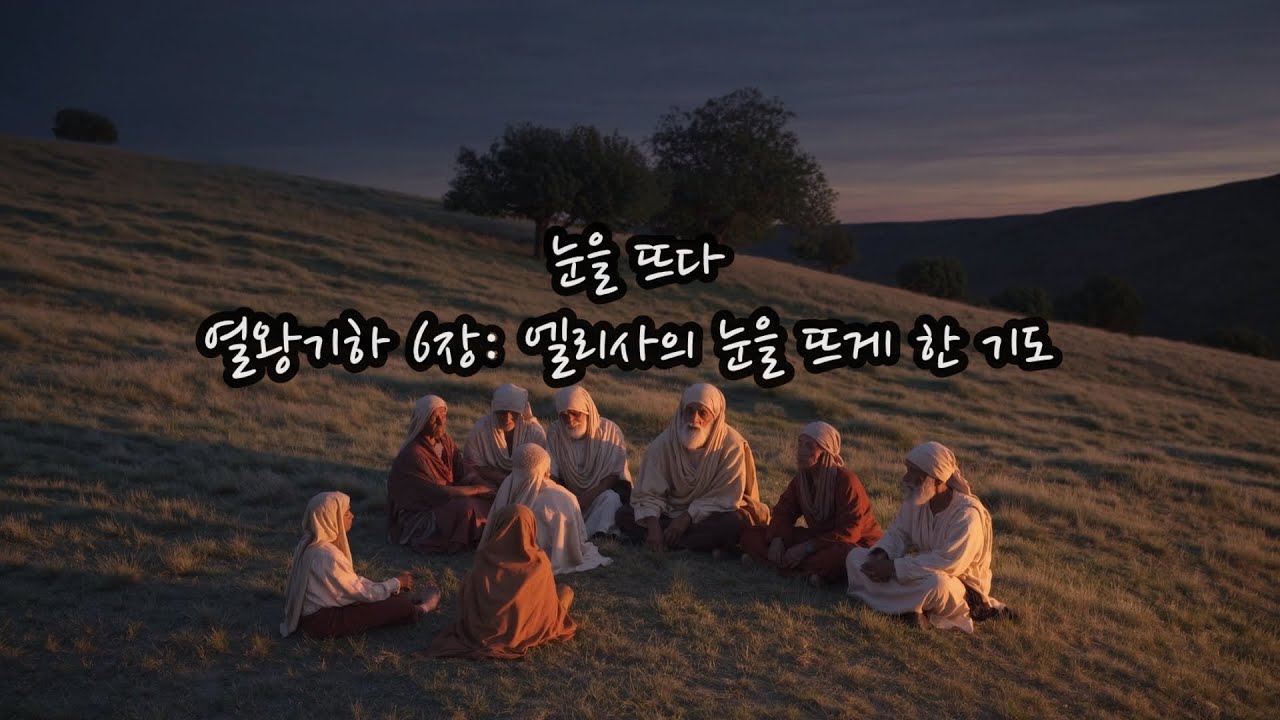 눈을 뜨다 - YouTube