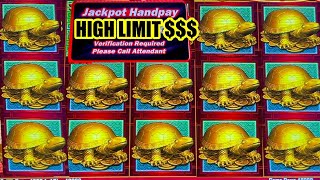 I GOT LOT'S OF TURTLES AND IT PAID A HUGE JACKPOT - 88 FORTUNES HIGH LIMIT SLOT