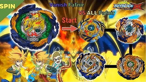 베이블레이드 버스트 DB 배니쉬 파브닐 VS 올 파브닐 ベイブレードバーストdb Beyblade Burst DB 【Vanish Fafnir VS ALL Fafnir】