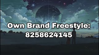 own brand freestyle code ids 2023 January｜TikTok Search